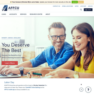 Home - AFFCU, A Federal Credit Union