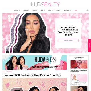 Huda Beauty | Makeup Tips, Reviews & Skincare Advice | Where beauty is shared