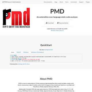 A complete backup of pmd.github.io