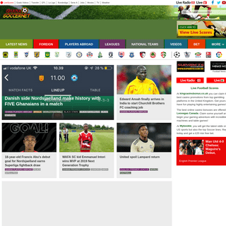 Ghana Latest Football News, Live Scores, Results - GHANAsoccernet