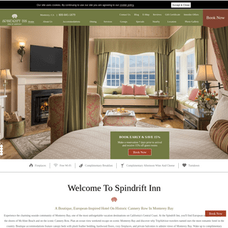 Spindrift Inn: Boutique Waterfront Hotel on Cannery Row, Monterey Bay