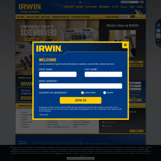 IRWIN TOOLS - Hand Tools & Power Tool Accessories