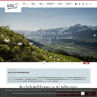 Eine Urlaubsregion purer Vielfalt - Silberregion Karwendel