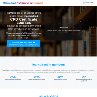 learndirect CPD Service