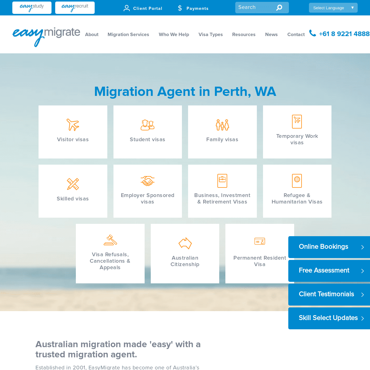 Migration Agent Perth - Australian Visa Applications | EasyMigrate