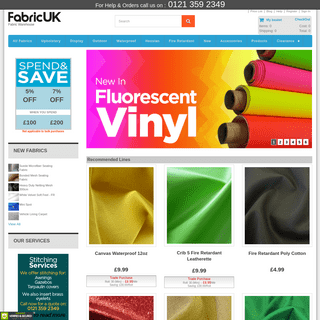 Mail order fabric suppliers |  Fabric UK