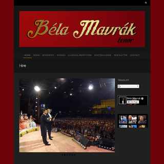 Béla Mavrák | Official website