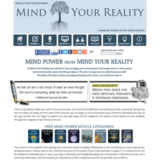 Mind Power from Mind Your Reality