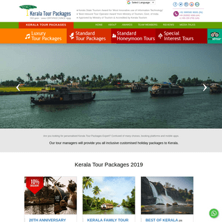 Kerala Tour Packages - Kerala Holidays