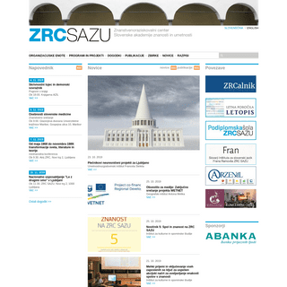A complete backup of zrc-sazu.si