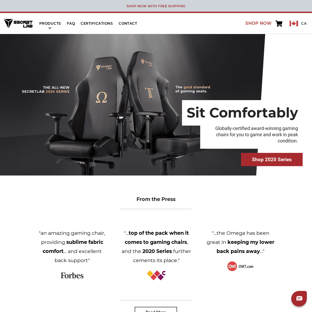 The best gaming chairs | Secretlab CA