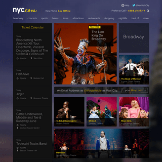 NYC.com | New York's Box Office - Broadway Tickets - Sports Tickets - Concert Tickets - Hotels - New York Restaurants - Authenti