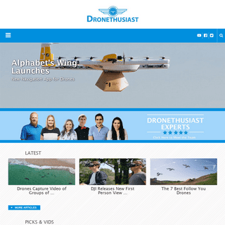 Dronethusiast - Your Place for All Things Drone