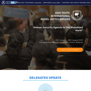 AYIMUN | Asia Youth International Model United Nations 2019