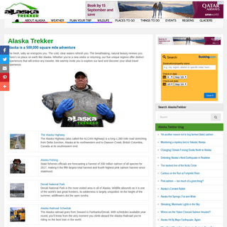 Alaska Trekker - Alaska Cruises, Tours, Fishing, Cruise, Flightseeing