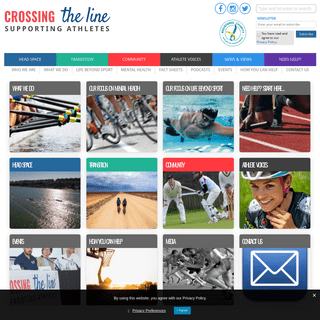 A complete backup of crossingthelinesport.com