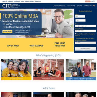 A complete backup of ciu.edu