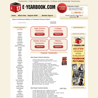 Yearbooks - High School, College and University Yearbooks Online