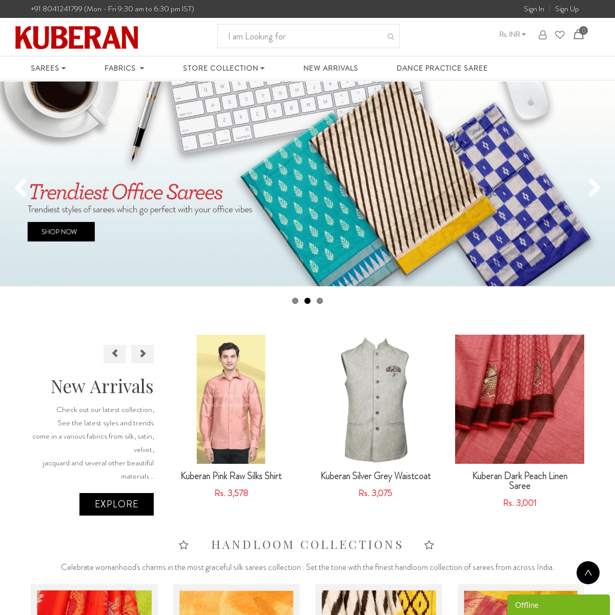 Shop Latest Pure Silk,Kanchipuram,Mysore Silk Sarees Online