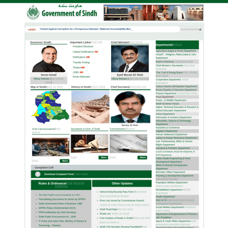 Official Web Portal of Sindh Government