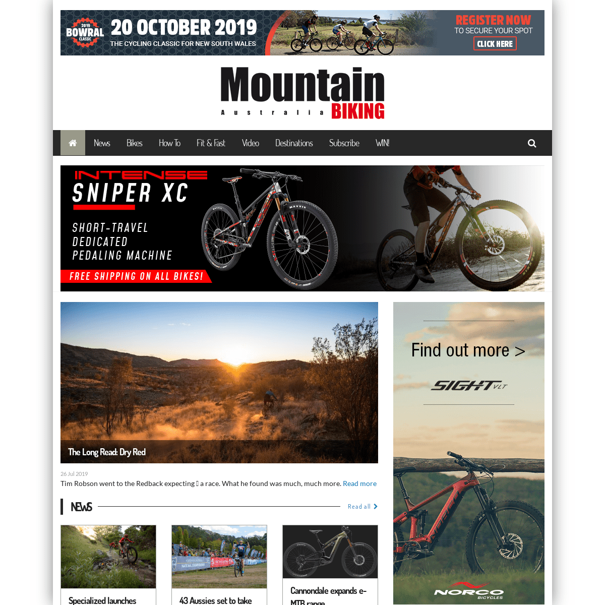 Mountain bike reviews, tips, news, training - Mountain Biking Australia magazine