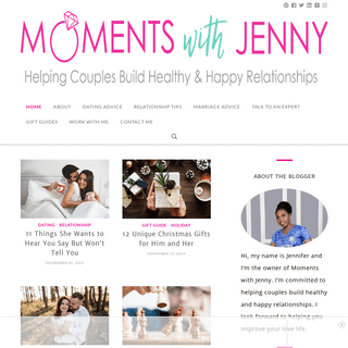 A complete backup of momentswithjenny.com