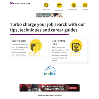 My Job Search - Turbo charge your career with tips and guides