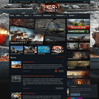  War Thunder - Next-Gen MMO Combat Game for PC, Mac, Linux and PlayStation®4 | Play for free now! -  