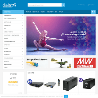 Tienda online de electrónica sonido informática y telecomunicaciones - Dieltron.com