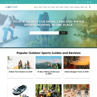 Water, Land, And Snow Sports Tips & Product Reviews - Globo Surf