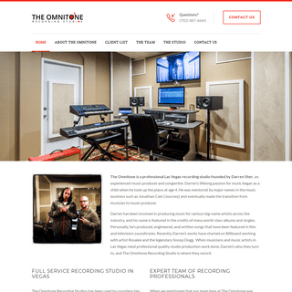Las Vegas Recording Studio | The Omnitone Recording Studios