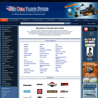 OEM Parts for Small Engines and Trailers