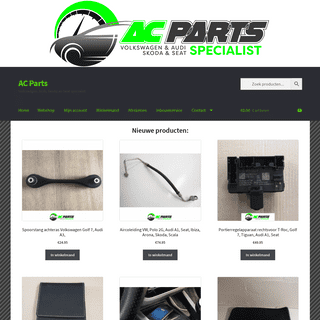 AC Parts – Volkswagen, Audi, Skoda en Seat specialist