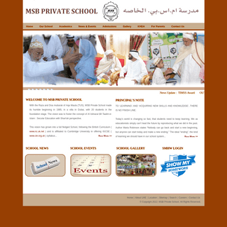 MSB Private School, Dubai
