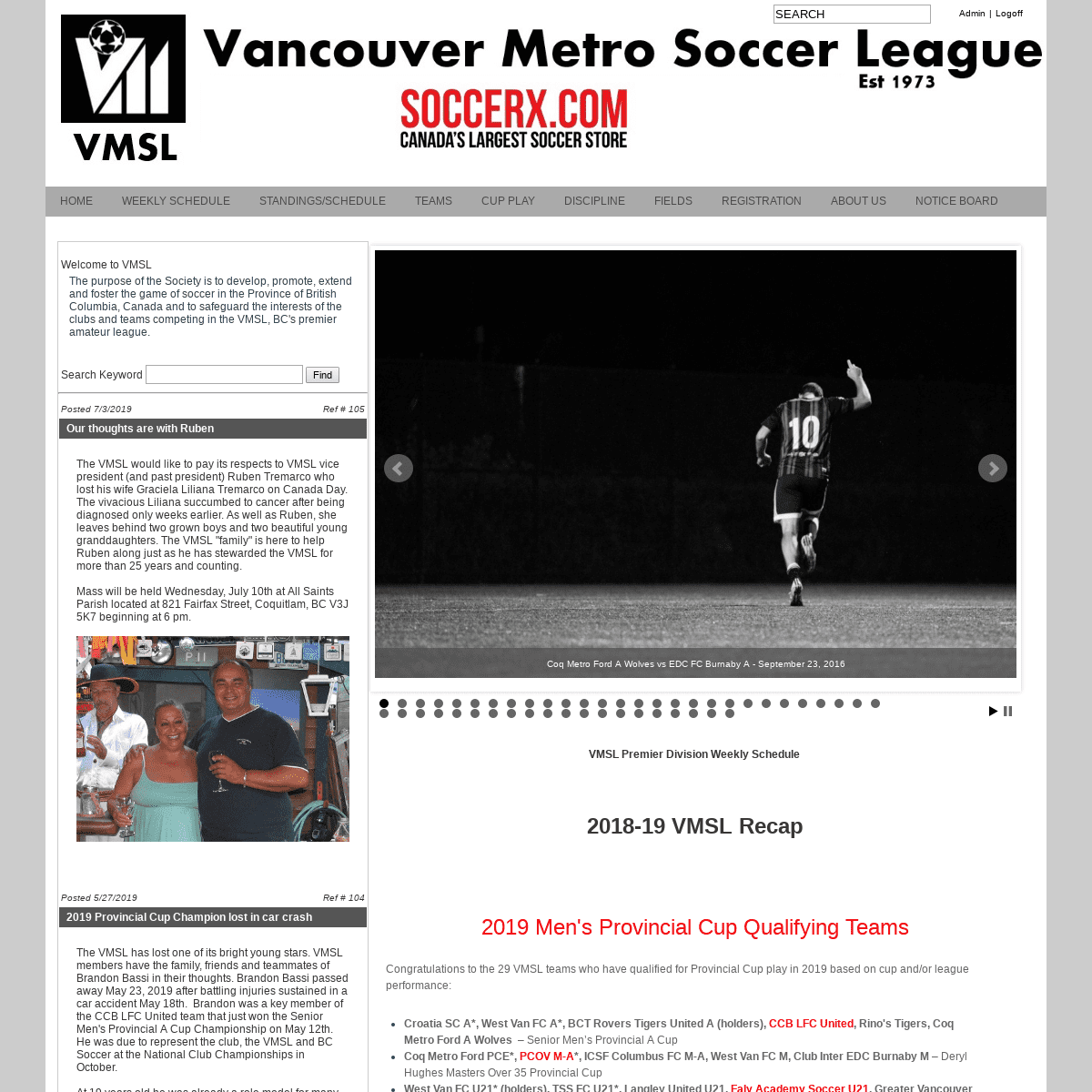 Vancouver Metro Soccer League: Vancouver Metro Soccer League