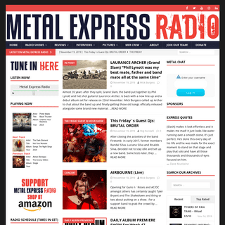 Metal Express Radio - The Ultimate Metal Experience