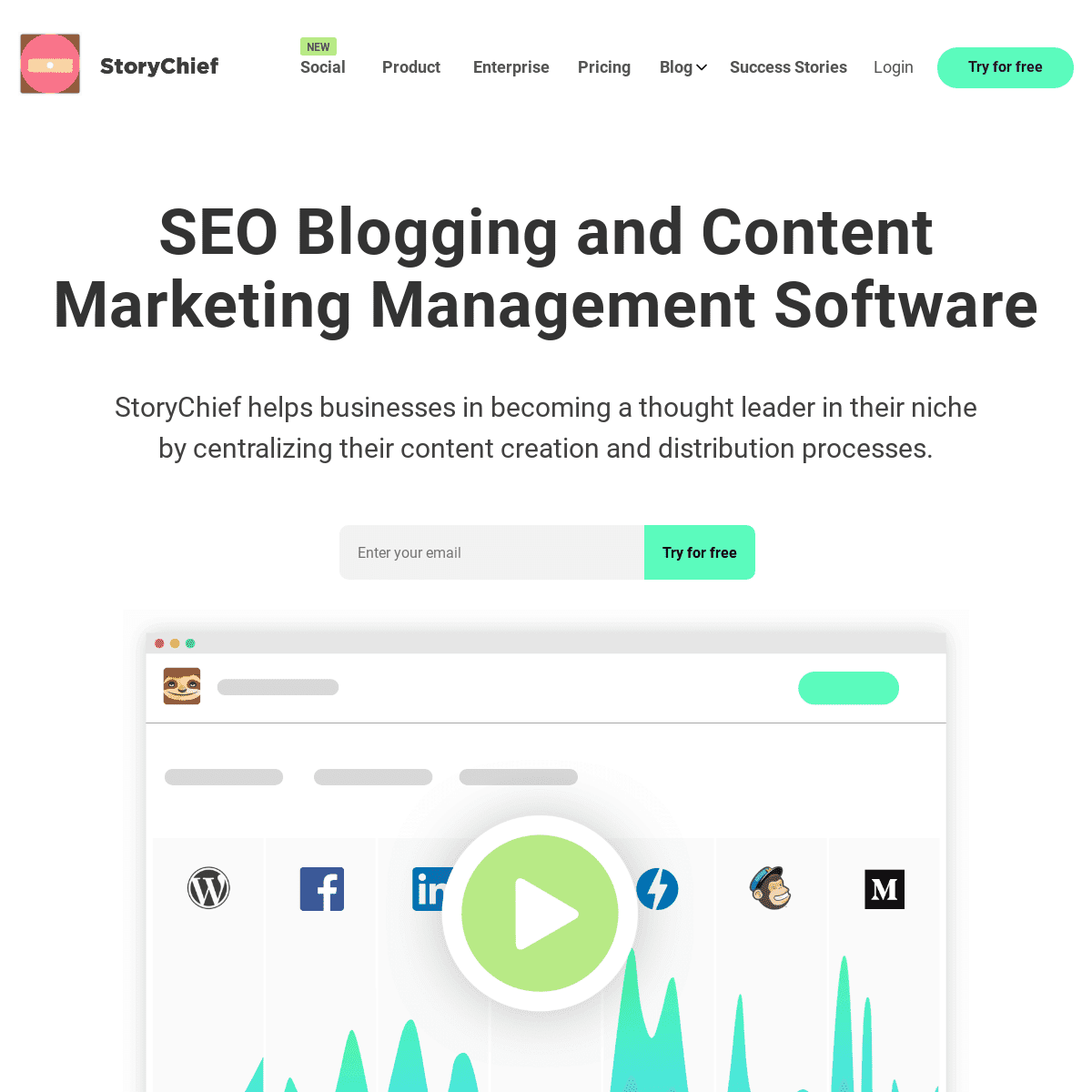 StoryChief: SEO Blogging and Content Marketing Management Software