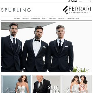 Spurling / Ferrari - Formalwear & Bridal