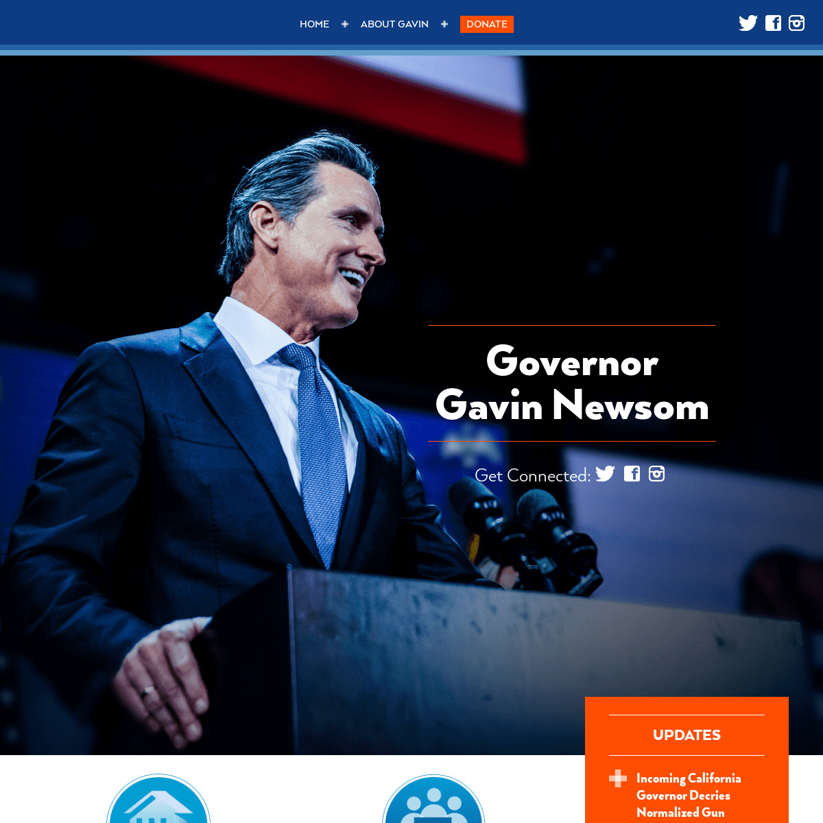 Gavin Newsom for Governor 2018. Bold Leadership for California.
