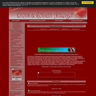 Erotik - Erotik & Rotlicht Anzeigen - Erotik Ladies - Erotik Online Portal - Intime Erotik Online Anzeigen - Erotik News - Eroti