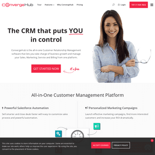 Best Small and Medium Business CRM Software - ConvergeHub
