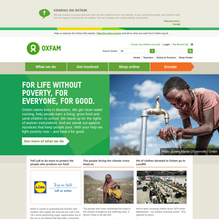 A complete backup of oxfam.org.uk