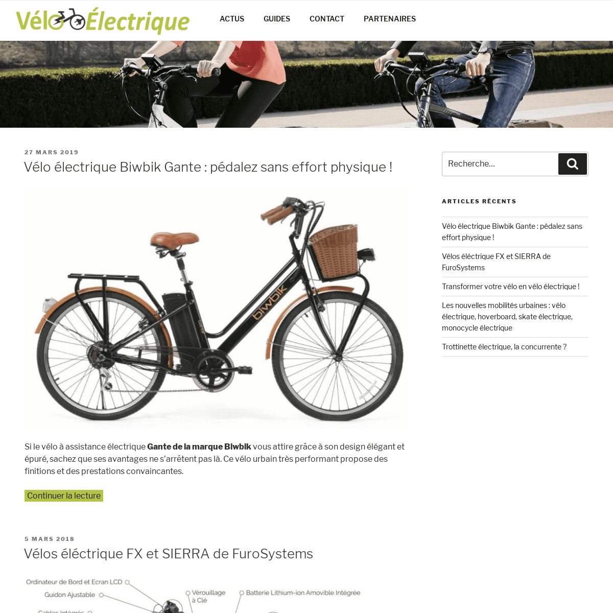 Vélo électrique - Actualités, conseils sur veloelectrique.net