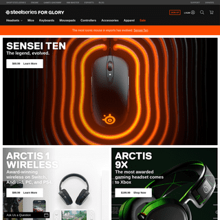Official Site - For Glory | SteelSeries
