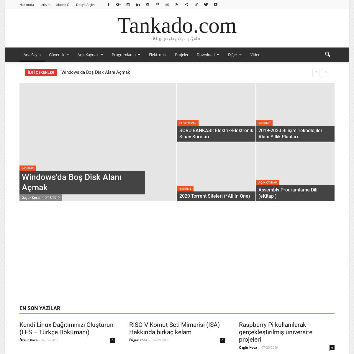 A complete backup of tankado.com