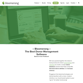 Donor Management Software for Nonprofits | Bloomerang