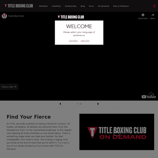 TITLE Boxing Club - Boxing & Kickboxing Studios for Full-Body Fitness