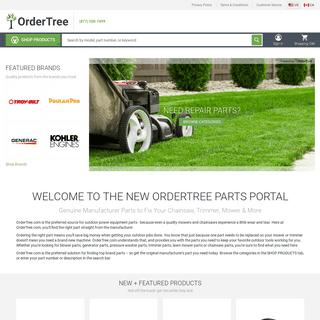 Home Page - OrderTree