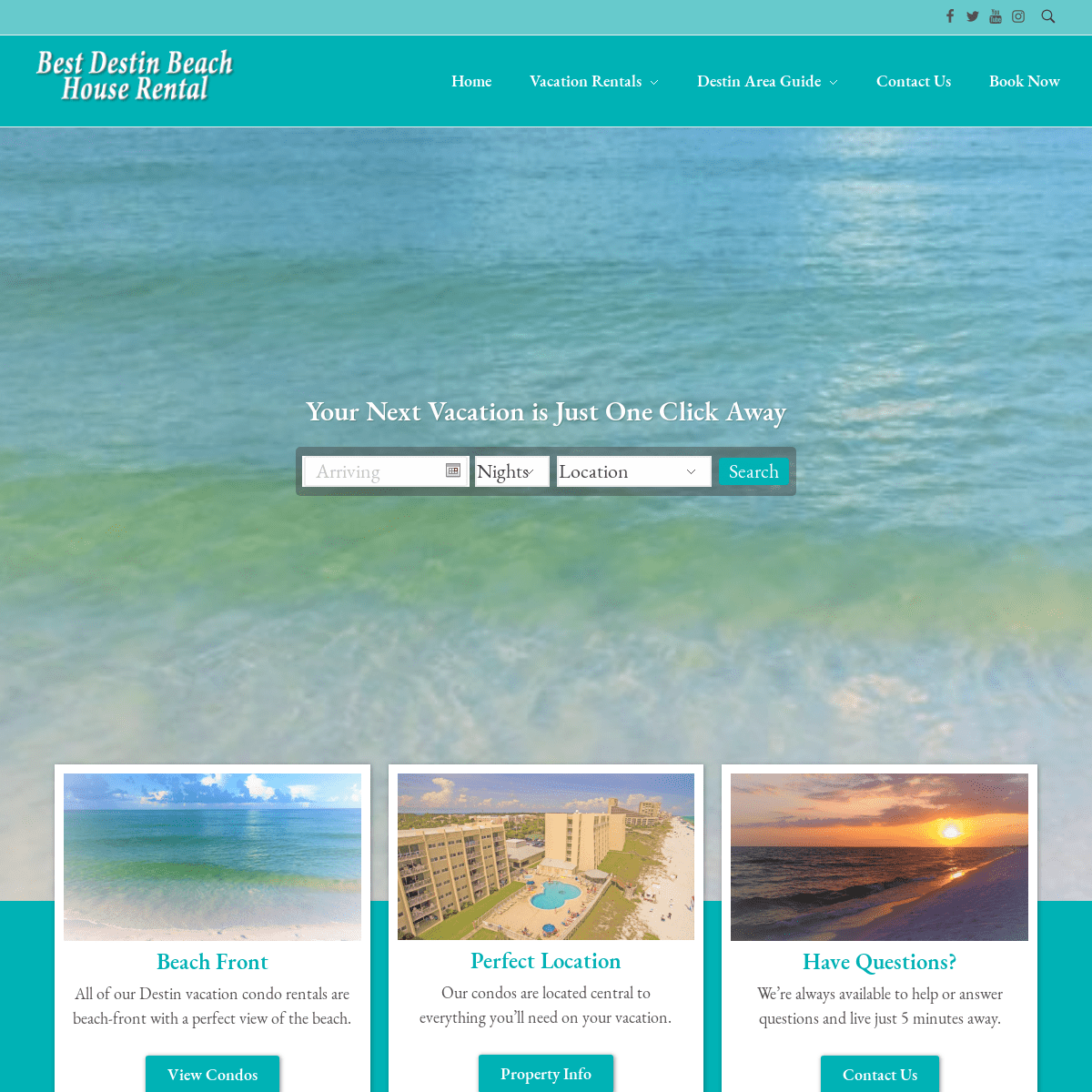 Best Destin Beach House Rental - Book your dream condo today!
