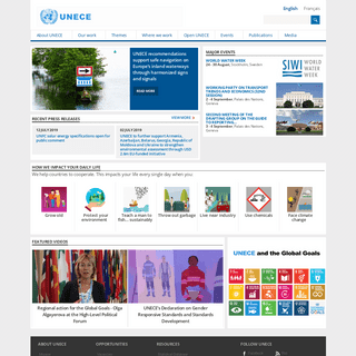 UNECE Homepage